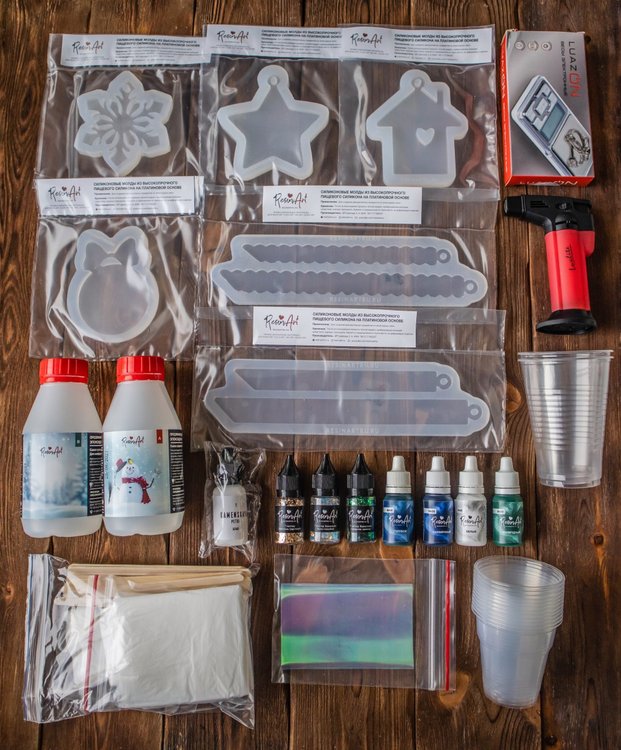 Набор для создания 14 шт. елочных игрушек №6 Jam_Arthome — картинка 2