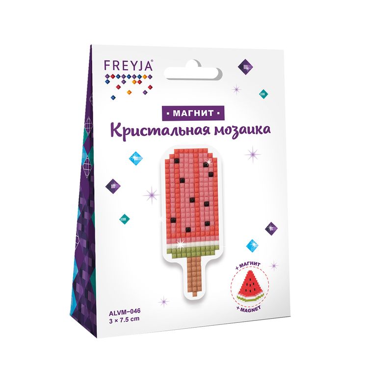 Алмазная вышивка «Магнит. Эскимо» — картинка 2