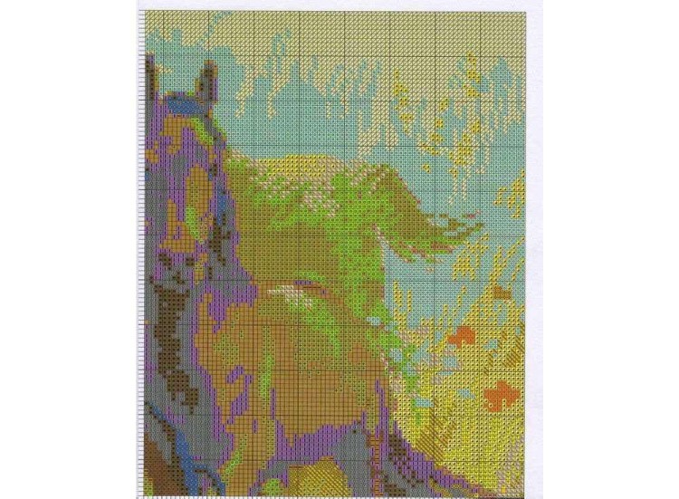 Набор для вышивания «Табун лошадей» — картинка 5