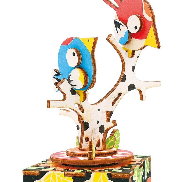 Конструктор из дерева «Птички», Robotime — картинка 4