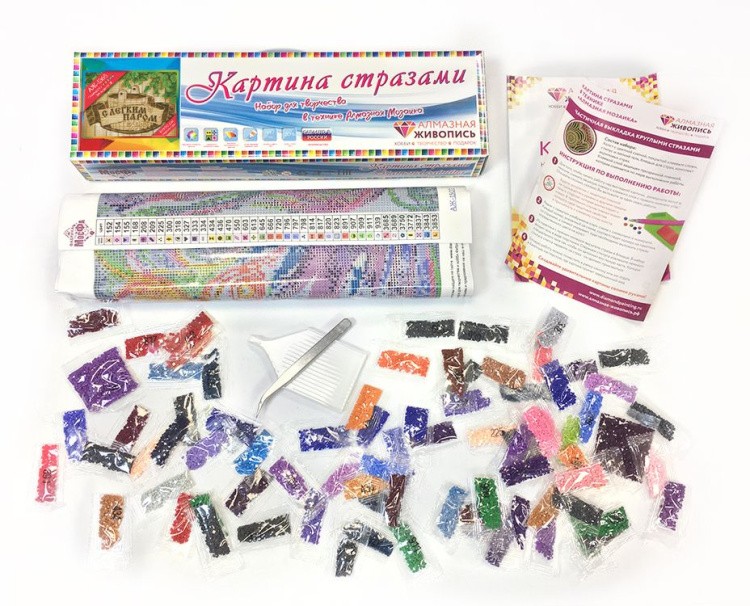 Алмазная вышивка «С легким паром» — картинка 2