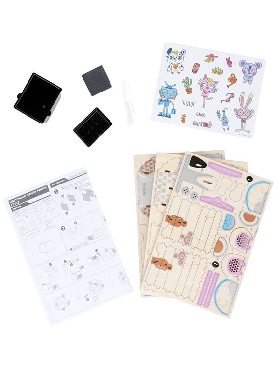 3D-пазл Цветочный горшок «Коала», 47 элементов — картинка 2