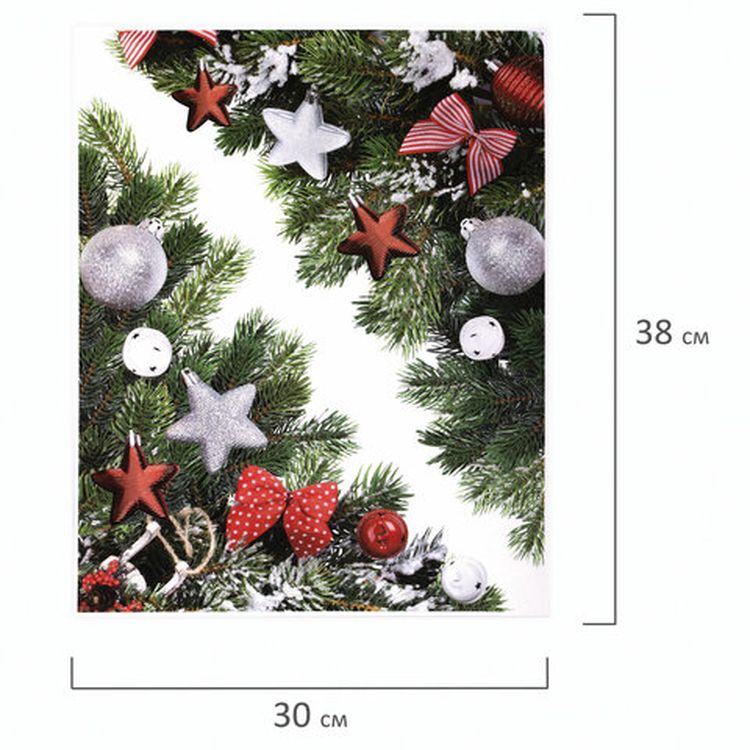 Украшение для окон и стекла «Новогодняя композиция 2» — картинка 3