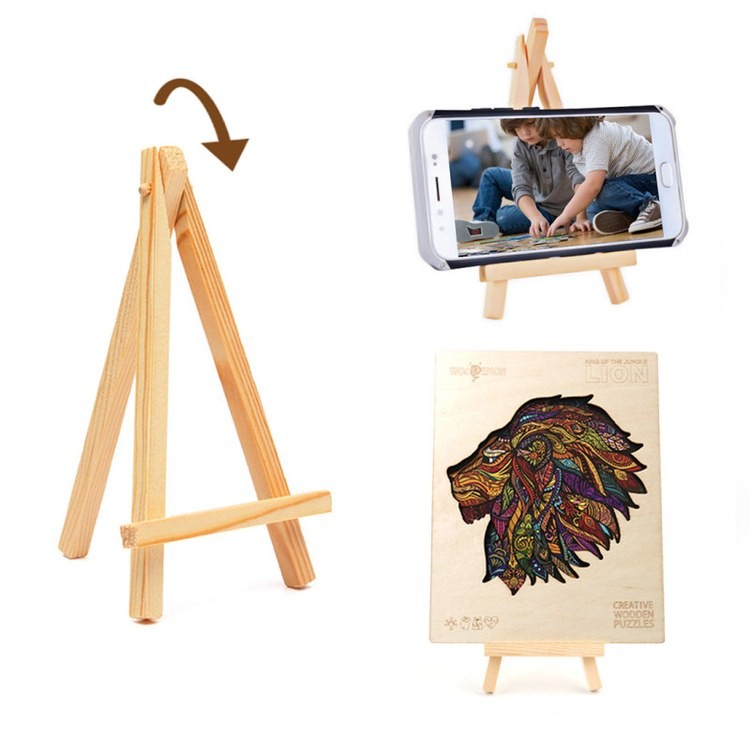 Деревянные пазлы «Король Джунглей XL», Woodbests — картинка 7