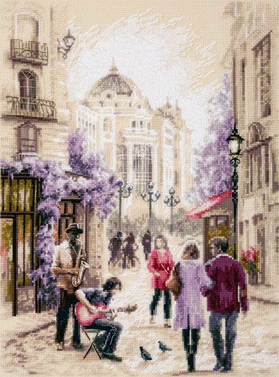 Набор для вышивания «Уличный джаз» — картинка 6
