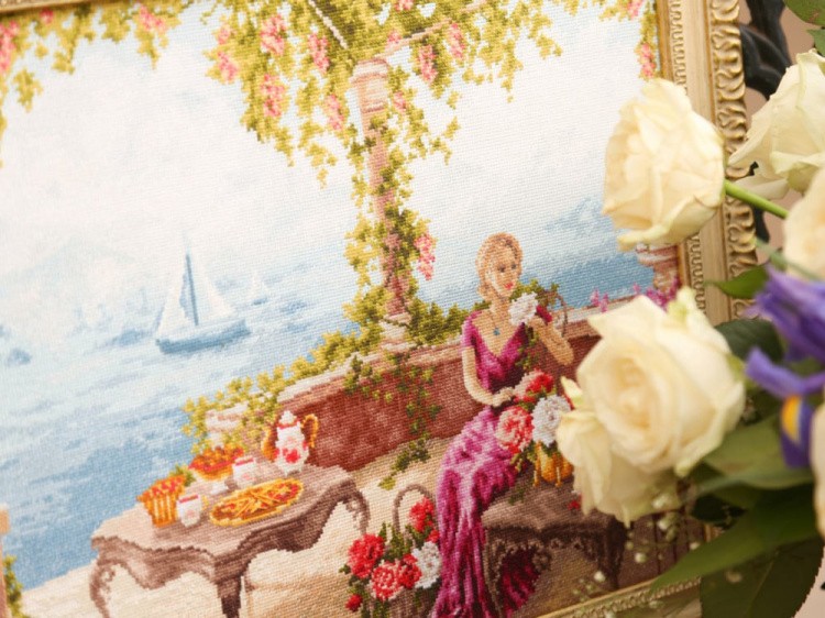 Набор для вышивания «Утро на берегу моря» — картинка 3