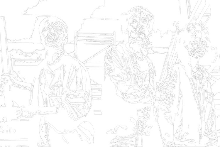 Картина по номерам «Игра в кальмара: Игроки 2» — картинка 3