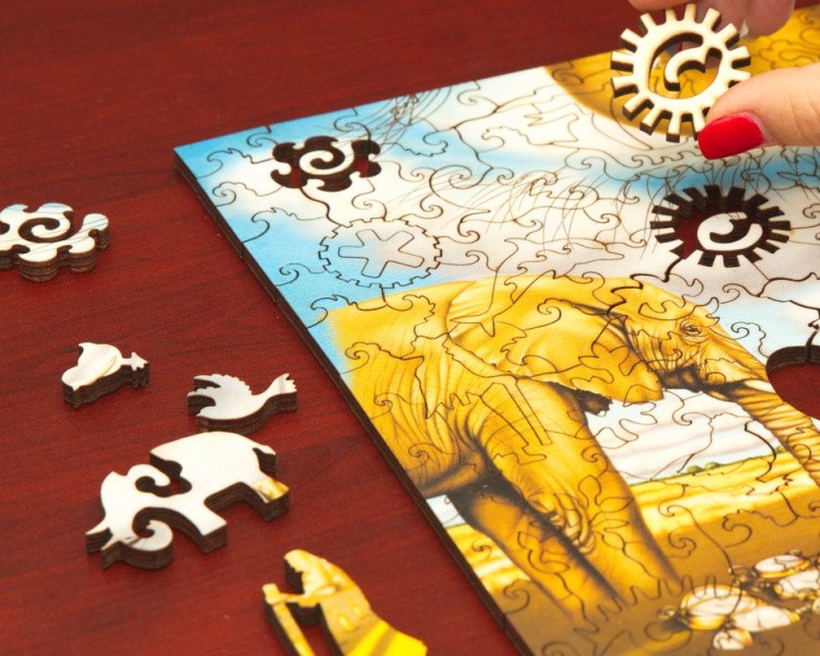 Деревянные пазлы DAVICI «Величайшее чудо мира» — картинка 6