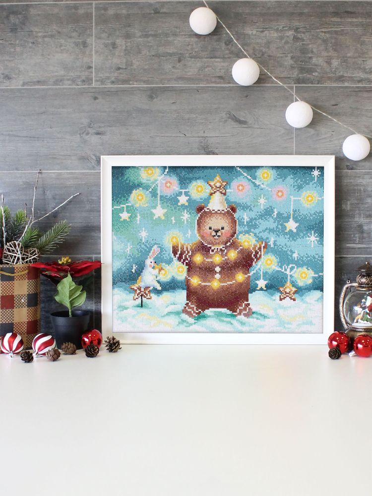 Алмазная вышивка «Скоро праздник» — картинка 4