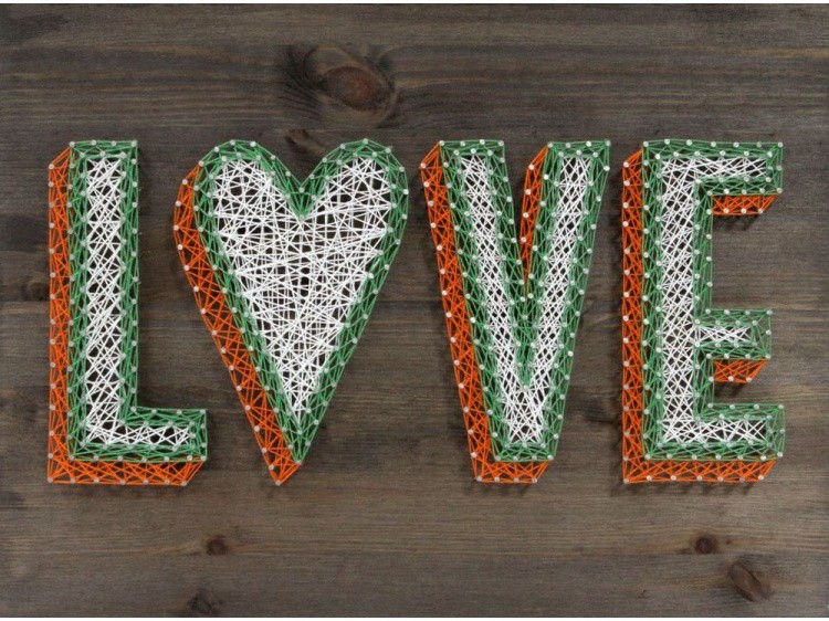 Набор для творчества STRING ART PREMIUM «Любовь» — картинка 2