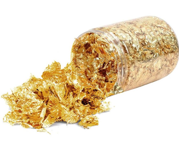 Поталь хлопья золото, 5 г — картинка 4