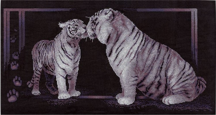 Набор для вышивания «Тигриная любовь»