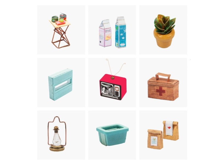 Набор для создания миниатюры (румбокс) «Чердачок» — картинка 7