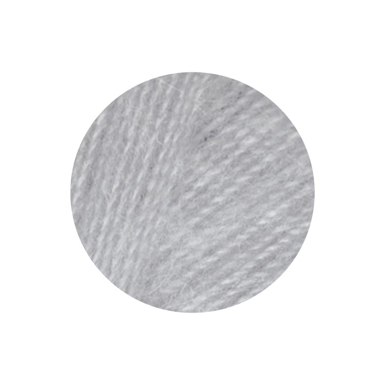 Пряжа ALIZE Angora Real 40 (Ангора реал 40) (21), серый, 5 шт. по 100 г — картинка 2