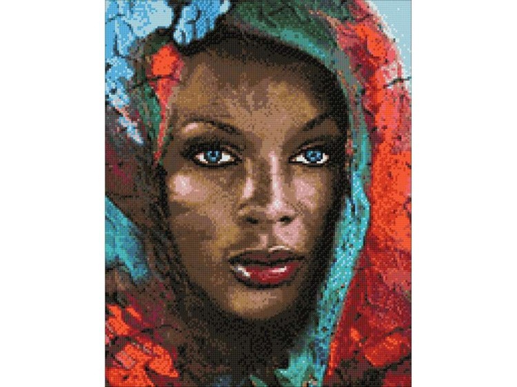 Алмазная вышивка «Сокровище Африки» — картинка 3