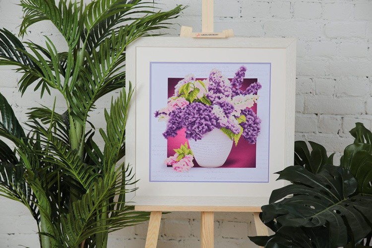 Алмазная вышивка «Букет сирени» — картинка 2