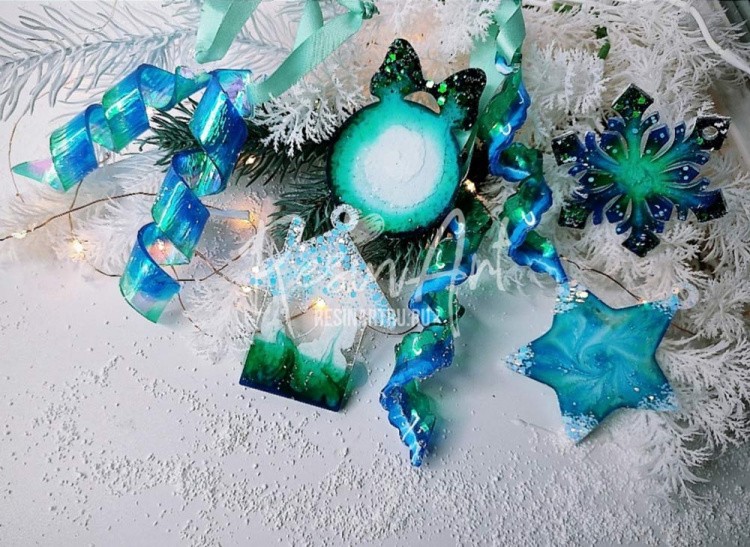 Набор для создания 14 шт. елочных игрушек №6 Jam_Arthome — картинка 5