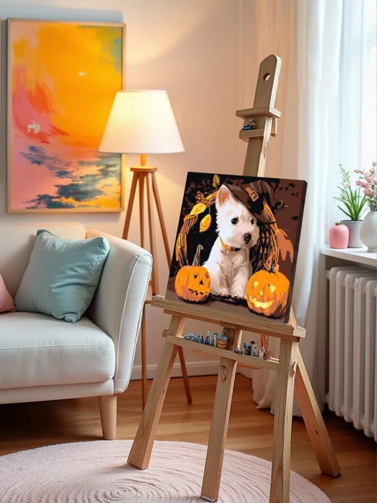 Картина по номерам «Счастливого Хэллоуина» — картинка 10