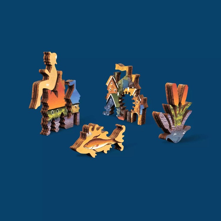 Деревянные пазлы DAVICI «На суше и на море» — картинка 4