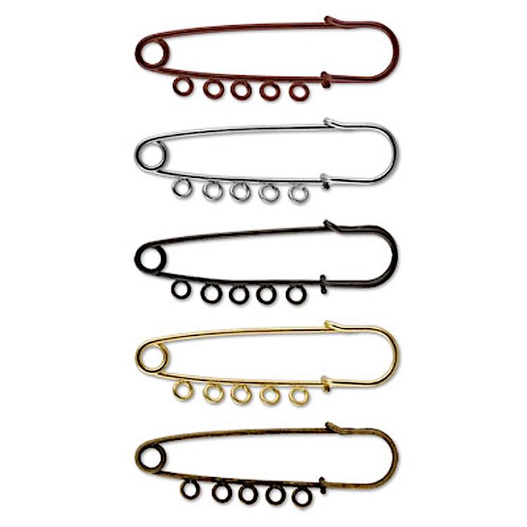 Булавка для подвесок 6.5 см, цвет: под медь, Zlatka — картинка 2