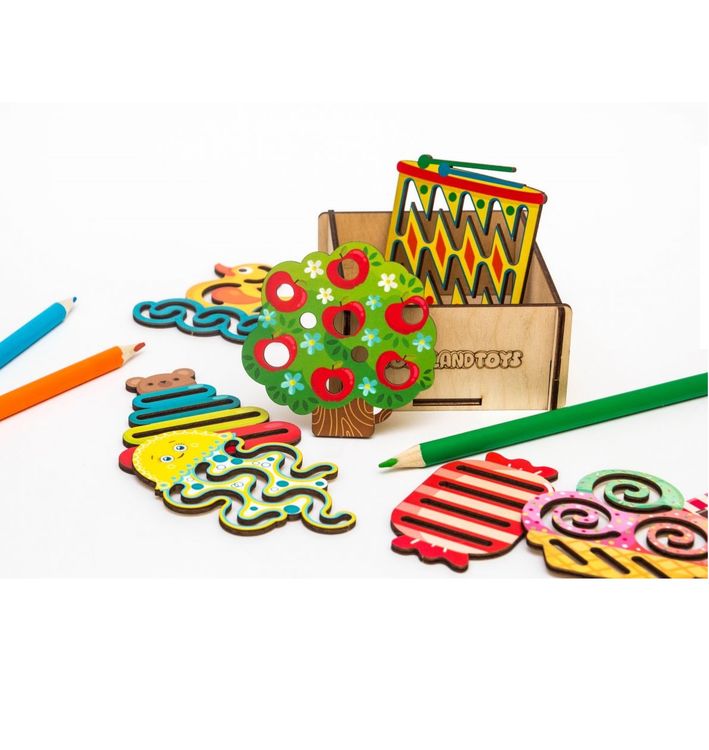 Линейки-трафареты «Детское ассорти» — картинка 2