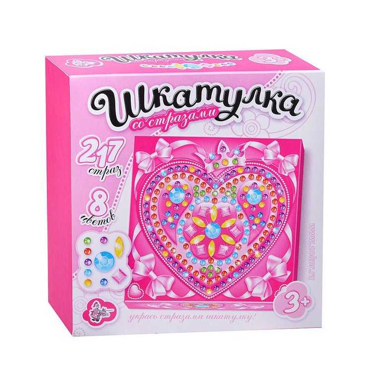 Набор для творчества шкатулка «Сердце» — картинка 2