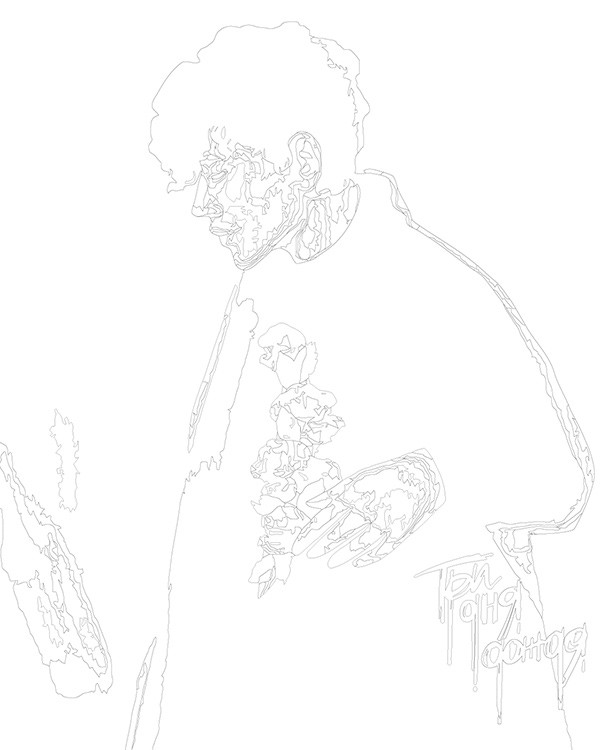 Картина по номерам «Три дня дождя: Глеб Викторов арт» — картинка 3