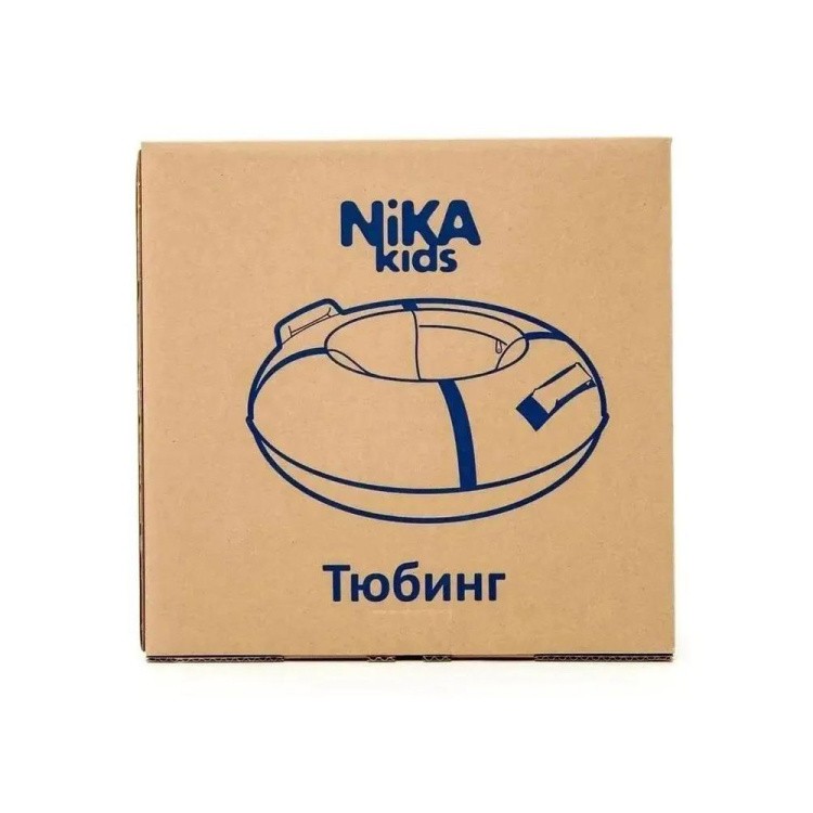 Детская зимняя ватрушка тюбинг для катания 85 см — картинка 6