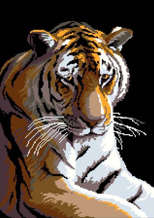Набор для вышивания «Тигр», NITEX