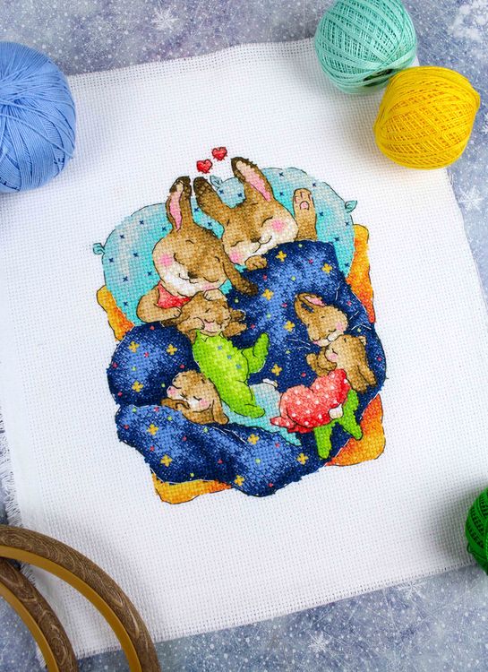 Набор для вышивания «Зайкины сны» — картинка 5