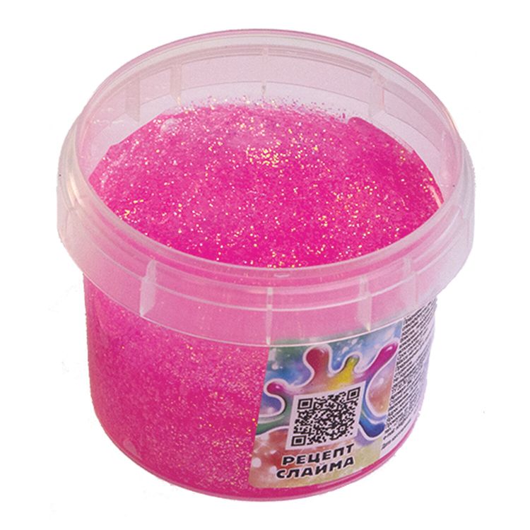 Гель с блестками, 85 мл (пластиковая баночка), 4 цвета, Луч — картинка 4