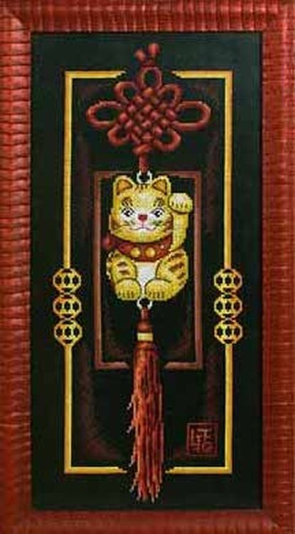 Набор для вышивания «Золотой котик» — картинка 2