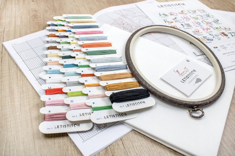 Набор для вышивания «Давайте учиться вместе» — картинка 5