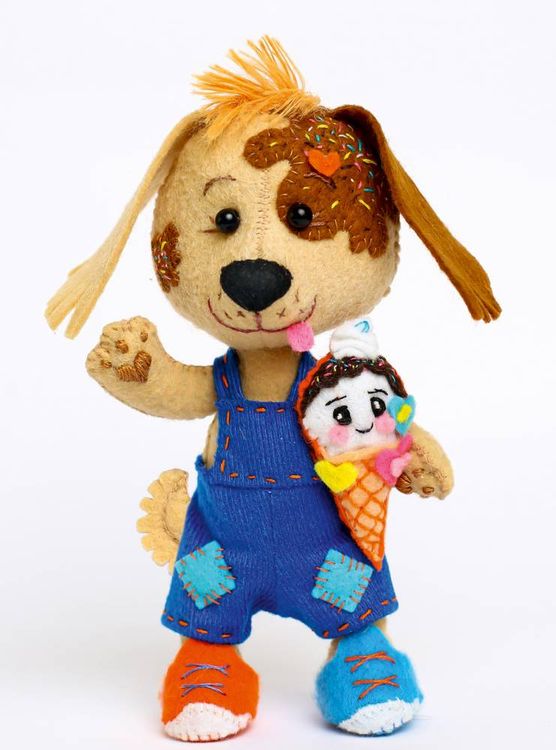 Набор для шитья «Щенок Сладкоежка» — картинка 3