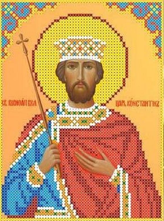 Рисунок на ткани «Святой Константин»