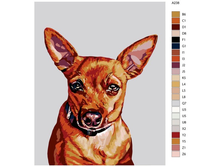 Картина по номерам «Опал» — картинка 2