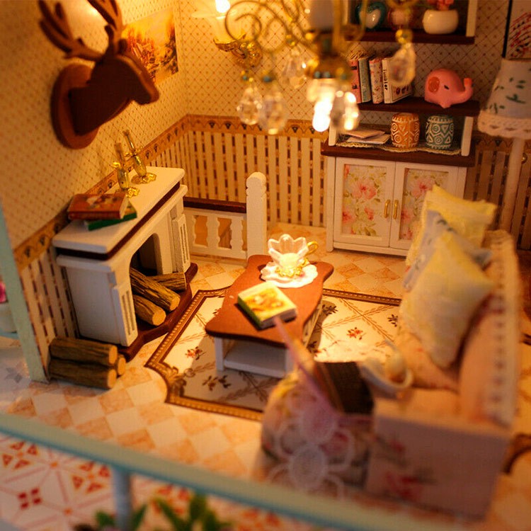 Набор для создания миниатюры (румбокс) «Особняк» — картинка 4