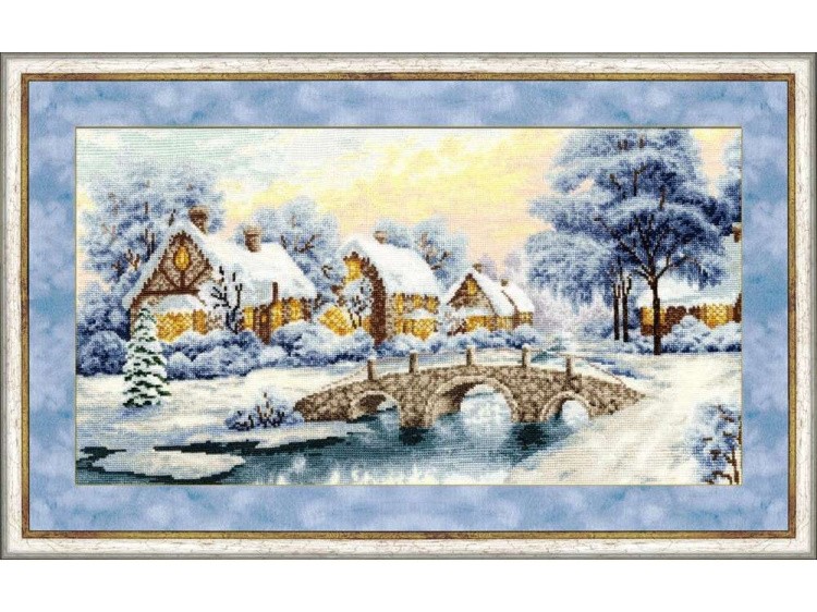 Набор для вышивания «Зимний закат» — картинка 2