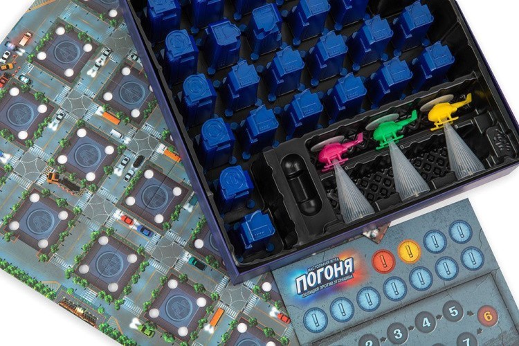 Игра настольная «Погоня. Полиция против угонщика» — картинка 3