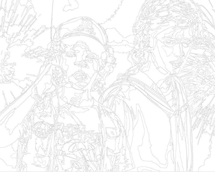 Картина по номерам «Очень странные дела: Дастин и Стив» — картинка 3