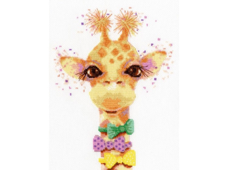Набор для вышивания «Влюбленный жираф»