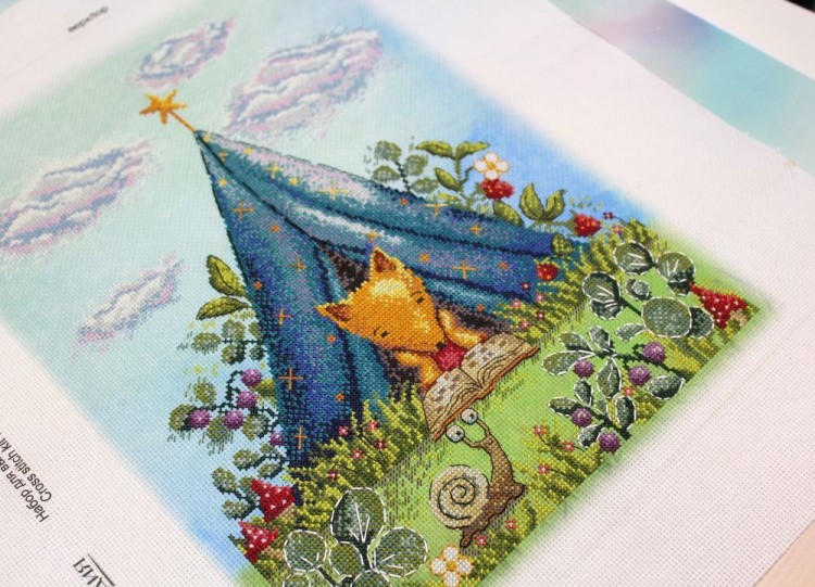 Набор для вышивания «Лисичкино лето» — картинка 2
