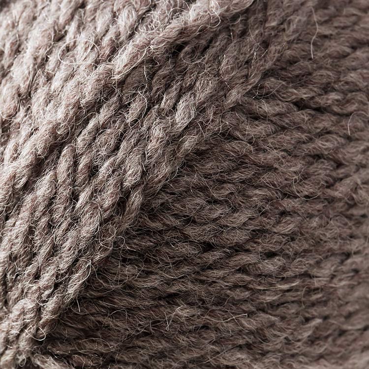 Пряжа Семеновская Granny`s sock S (105), натуральный темно-коричневый 5 шт. по 100 г — картинка 3