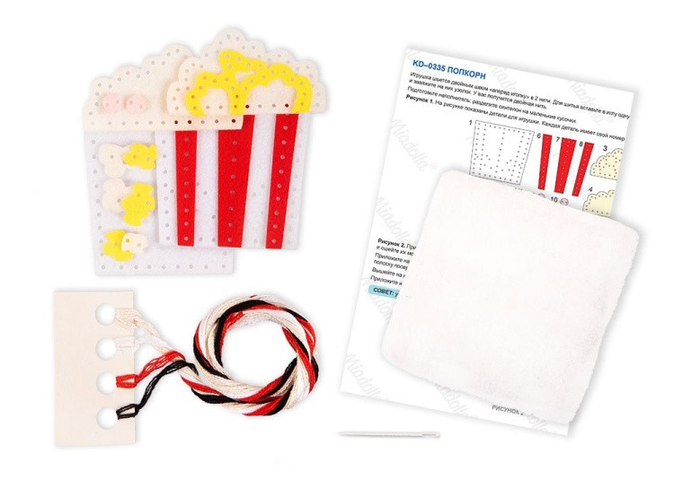 Набор для шитья «Попкорн» — картинка 2