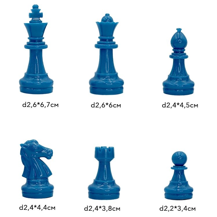 Силиконовые молды - Шахматные фигуры, 16 молдов — картинка 2