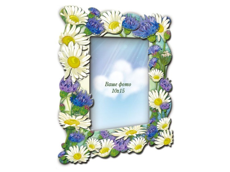 Объемная фоторамка «Полевые цветы» — картинка 3