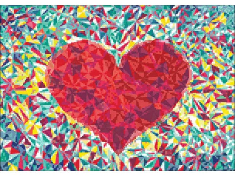 Алмазная вышивка «Сердце Гранни» — картинка 2