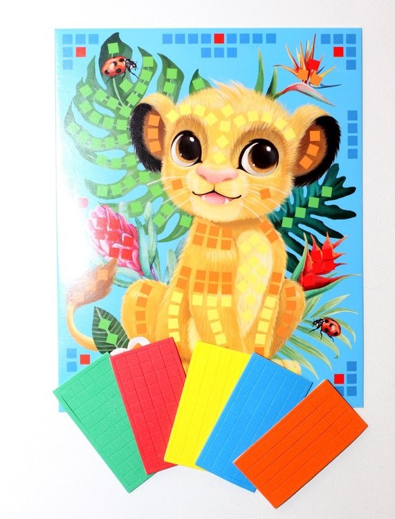 Аппликация «Король Лев» — картинка 2