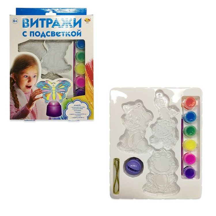 Набор для творчества «Витражи с подсветкой» — картинка 3