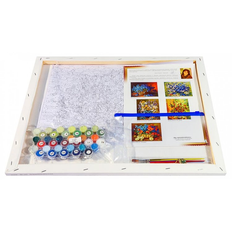 Картина по номерам «Летний натюрморт» — картинка 3